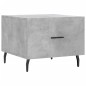 vidaXL Mesa de centro madera de ingeniería gris hormigón 50x50x40 cm vidaXL Mesa de centro madera de ingeniería gris hormigón 50x50x40 cm