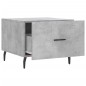 vidaXL Mesa de centro madera de ingeniería gris hormigón 50x50x40 cm vidaXL Mesa de centro madera de ingeniería gris hormigón 50x50x40 cm