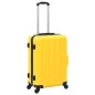 vidaXL Juego de maletas rígidas con ruedas trolley amarillo ABS vidaXL Juego de maletas rígidas con ruedas trolley amarillo ABS