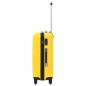 vidaXL Juego de maletas rígidas con ruedas trolley amarillo ABS vidaXL Juego de maletas rígidas con ruedas trolley amarillo ABS