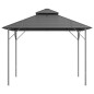 vidaXL Cenador con techo doble gris antracita 3x3 m vidaXL Cenador con techo doble gris antracita 3x3 m