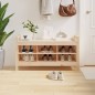 vidaXL Banco de recibidor madera maciza de pino 110x40x60 cm vidaXL Banco de recibidor madera maciza de pino 110x40x60 cm