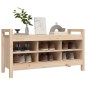 vidaXL Banco de recibidor madera maciza de pino 110x40x60 cm vidaXL Banco de recibidor madera maciza de pino 110x40x60 cm