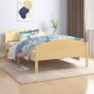 vidaXL Estructura de cama de madera maciza de pino 120x200 cm vidaXL Estructura de cama de madera maciza de pino 120x200 cm