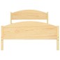 vidaXL Estructura de cama de madera maciza de pino 120x200 cm vidaXL Estructura de cama de madera maciza de pino 120x200 cm