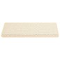 vidaXL Alfombrilla autoadhesiva escalera sisal 15 uds crema 65x21x4 cm vidaXL Alfombrilla autoadhesiva escalera sisal 15 uds crema 65x21x4 cm