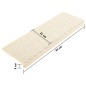 vidaXL Alfombrilla autoadhesiva escalera sisal 15 uds crema 65x21x4 cm vidaXL Alfombrilla autoadhesiva escalera sisal 15 uds crema 65x21x4 cm