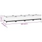 vidaXL Arriate polipropileno 160x40x23 cm vidaXL Arriate polipropileno 160x40x23 cm