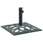 vidaXL Base de sombrilla de hierro fundido verde 12 kg 49 cm vidaXL Base de sombrilla de hierro fundido verde 12 kg 49 cm