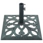 vidaXL Base de sombrilla de hierro fundido verde 12 kg 49 cm vidaXL Base de sombrilla de hierro fundido verde 12 kg 49 cm