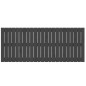 vidaXL Cabecero de cama de pared madera maciza pino gris 147x3x60 cm vidaXL Cabecero de cama de pared madera maciza pino gris 147x3x60 cm