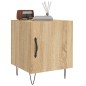 vidaXL Mesitas noche 2 uds madera ingeniería roble Sonoma 40x40x50 cm vidaXL Mesitas noche 2 uds madera ingeniería roble Sonoma 40x40x50 cm