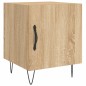 vidaXL Mesitas noche 2 uds madera ingeniería roble Sonoma 40x40x50 cm vidaXL Mesitas noche 2 uds madera ingeniería roble Sonoma 40x40x50 cm