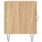 vidaXL Mesitas noche 2 uds madera ingeniería roble Sonoma 40x40x50 cm vidaXL Mesitas noche 2 uds madera ingeniería roble Sonoma 40x40x50 cm
