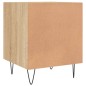 vidaXL Mesitas noche 2 uds madera ingeniería roble Sonoma 40x40x50 cm vidaXL Mesitas noche 2 uds madera ingeniería roble Sonoma 40x40x50 cm