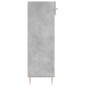 vidaXL Zapatero madera de ingeniería gris hormigón 60x35x105 cm vidaXL Zapatero madera de ingeniería gris hormigón 60x35x105 cm
