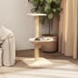vidaXL Rascador para gatos con poste de sisal crema 74 cm vidaXL Rascador para gatos con poste de sisal crema 74 cm