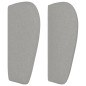 vidaXL Cabecero de tela gris claro 103x23x78/88 cm vidaXL Cabecero de tela gris claro 103x23x78/88 cm