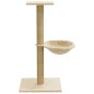 vidaXL Rascador para gatos con poste de sisal crema 74 cm vidaXL Rascador para gatos con poste de sisal crema 74 cm