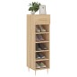 vidaXL Zapatero madera de ingeniería roble Sonoma 30x35x105 cm vidaXL Zapatero madera de ingeniería roble Sonoma 30x35x105 cm