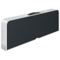 vidaXL Mesa de camping plegable con 2 bancos aluminio gris vidaXL Mesa de camping plegable con 2 bancos aluminio gris