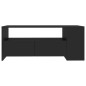 vidaXL Mesa de centro madera de ingeniería negra 102x55x42 cm vidaXL Mesa de centro madera de ingeniería negra 102x55x42 cm