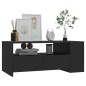 vidaXL Mesa de centro madera de ingeniería negra 102x55x42 cm vidaXL Mesa de centro madera de ingeniería negra 102x55x42 cm