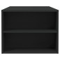 vidaXL Mesa de centro madera de ingeniería negra 102x55x42 cm vidaXL Mesa de centro madera de ingeniería negra 102x55x42 cm