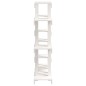 vidaXL Soporte para plantas madera maciza pino blanco 104,5x25x109,5cm vidaXL Soporte para plantas madera maciza pino blanco 104,5x25x109,5cm