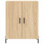 vidaXL Aparador de madera de ingeniería roble Sonoma 69,5x34x90 cm vidaXL Aparador de madera de ingeniería roble Sonoma 69,5x34x90 cm