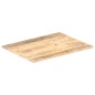 vidaXL Superficie de mesa madera maciza de mango 15-16 mm 80x60 cm