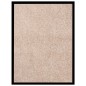 vidaXL Felpudo beige 60x80 cm vidaXL Felpudo beige 60x80 cm