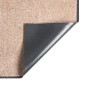vidaXL Felpudo beige 60x80 cm vidaXL Felpudo beige 60x80 cm