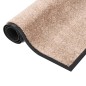 vidaXL Felpudo beige 60x80 cm vidaXL Felpudo beige 60x80 cm