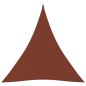 vidaXL Toldo de vela triangular tela Oxford terracota 4,5x4,5x4,5 m vidaXL Toldo de vela triangular tela Oxford terracota 4,5x4,5x4,5 m