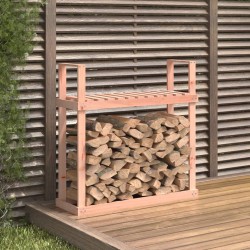 vidaXL Leñero de madera maciza de Douglas 110x35x108,5 cm