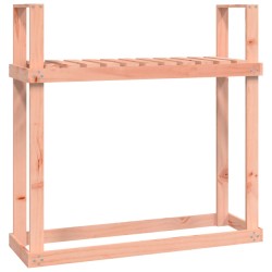 vidaXL Leñero de madera maciza de Douglas 110x35x108,5 cm