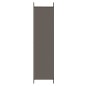 vidaXL Biombo divisor de 3 paneles de tela gris antracita 150x220 cm vidaXL Biombo divisor de 3 paneles de tela gris antracita 150x220 cm