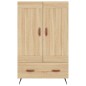 vidaXL Aparador alto madera de ingeniería roble Sonoma 69,5x31x115 cm vidaXL Aparador alto madera de ingeniería roble Sonoma 69,5x31x115 cm