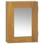 vidaXL Mueble con espejo madera maciza de teca 30x10x40 cm vidaXL Mueble con espejo madera maciza de teca 30x10x40 cm