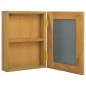 vidaXL Mueble con espejo madera maciza de teca 30x10x40 cm vidaXL Mueble con espejo madera maciza de teca 30x10x40 cm