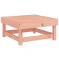 vidaXL Taburete de jardín con cojín madera maciza de abeto de Douglas vidaXL Taburete de jardín con cojín madera maciza de abeto de Douglas