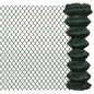 vidaXL Valla de tela metálica acero verde 1,25x25 m vidaXL Valla de tela metálica acero verde 1,25x25 m