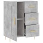 vidaXL Aparador de madera de ingeniería gris hormigón 69,5x34x90 cm vidaXL Aparador de madera de ingeniería gris hormigón 69,5x34x90 cm