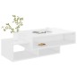vidaXL Mesa de centro madera de ingeniería gris brillante 105x55x32 cm vidaXL Mesa de centro madera de ingeniería gris brillante 105x55x32 cm