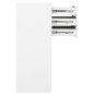 vidaXL Armario de oficina de acero blanco 90x40x102 cm