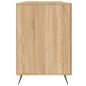 vidaXL Escritorio madera de ingeniería roble Sonoma 140x50x75 cm