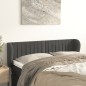 vidaXL Cabecero de terciopelo gris oscuro 147x23x78/88 cm vidaXL Cabecero de terciopelo gris oscuro 147x23x78/88 cm