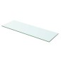 vidaXL Panel de estante vidrio claro 60x15 cm vidaXL Panel de estante vidrio claro 60x15 cm