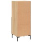 vidaXL Aparador madera contrachapada color roble Sonoma 34,5x34x90 cm vidaXL Aparador madera contrachapada color roble Sonoma 34,5x34x90 cm